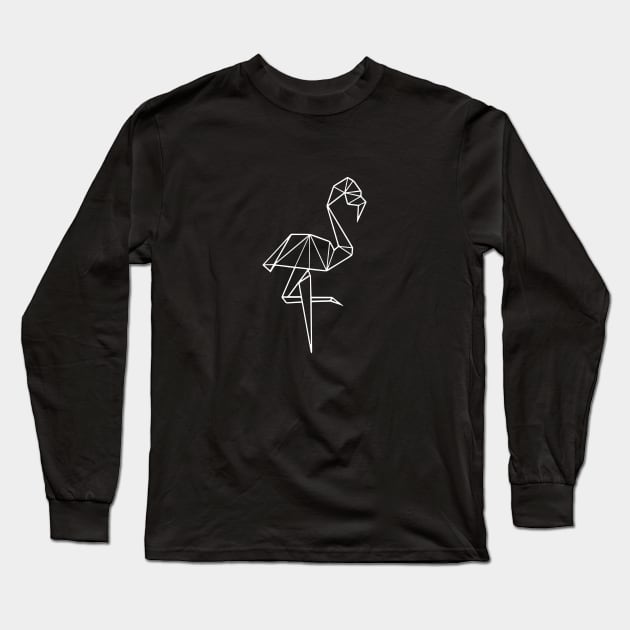 Storks - Storks Geometric - Geometric Art Long Sleeve T-Shirt by Tilila